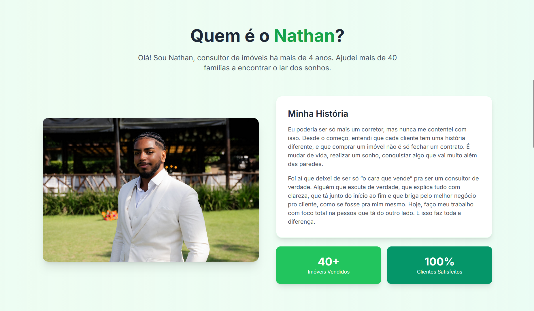 Preview do projeto SITE - Visão 1